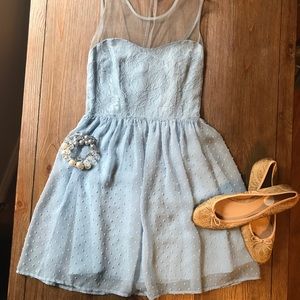 Rodarte for Target Powder Blue Dress Size 5